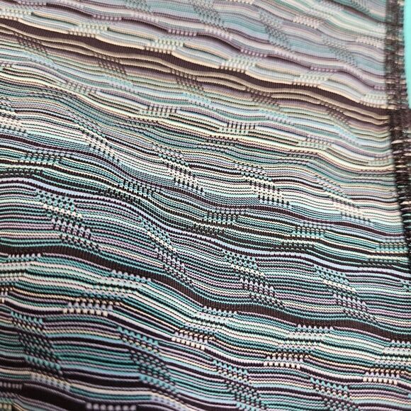 Lululemon Pace Rival Crop Space Dye Twist Naval Blue Peacock Womens 4 Athliesure - Picture 14 of 14